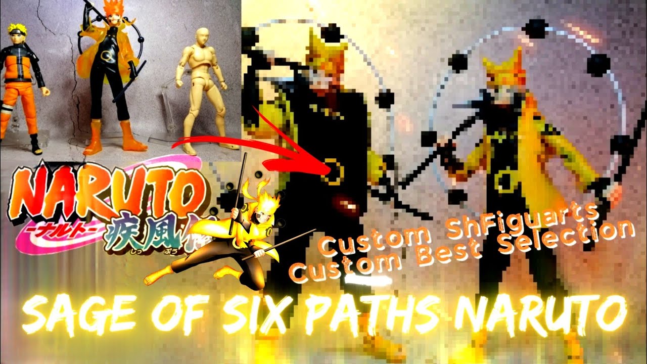Sage of Six Paths Naruto | Naruto Shippuden - Custom Action Figure ( Commission Build * Style 1& 2)
