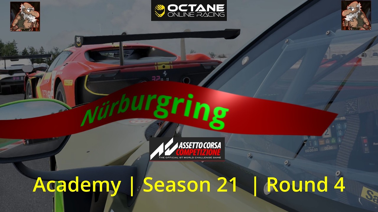 ACC OOR Academy Nurburgring Season 21 Round 4 ...  Just unlucky