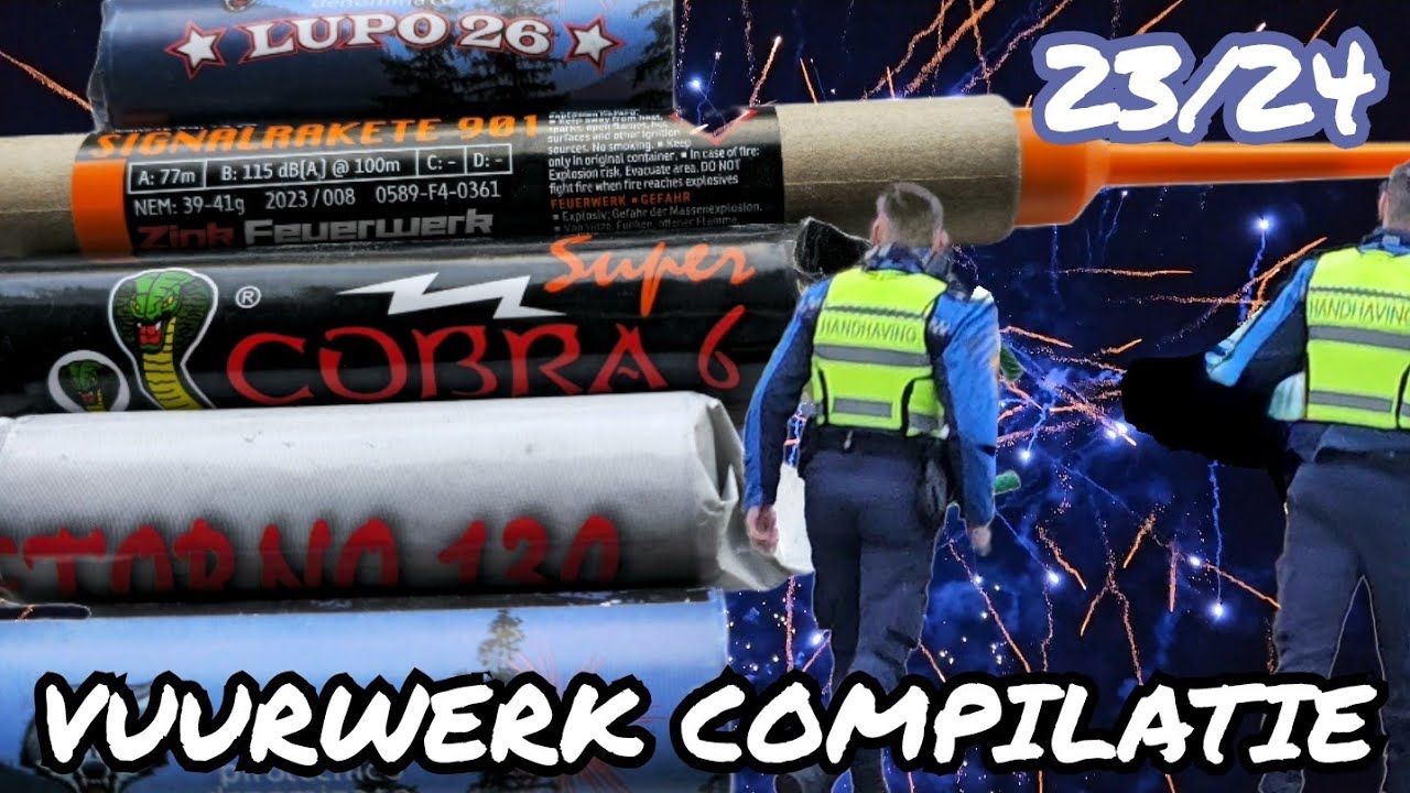 VUURWERK COMPILATIE 2023 - 2024 | OUD EN NIEUW