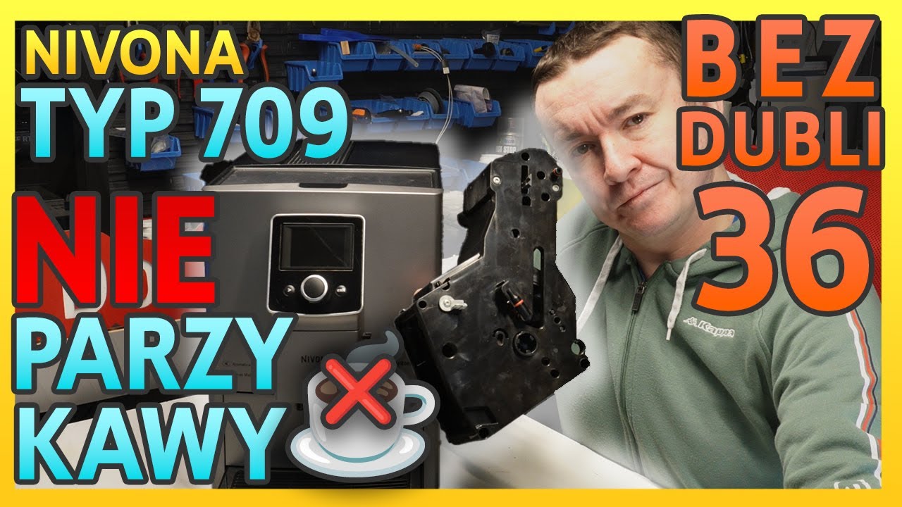 #NIVONA 709 NIE PARZY KAWY - DZIWNE USZCZELKI...