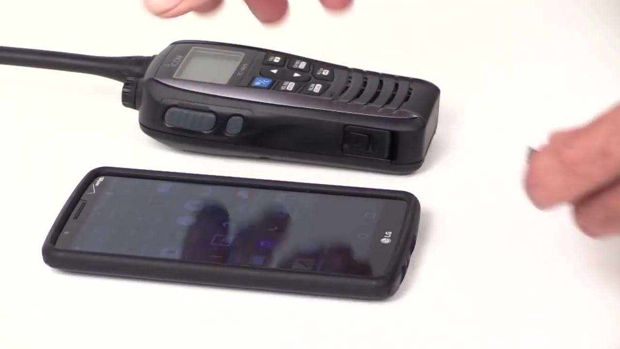 جهاز لاسلكي بحري يدوي من ايكوم Icom IC M25 Floating Handheld VHF Radio