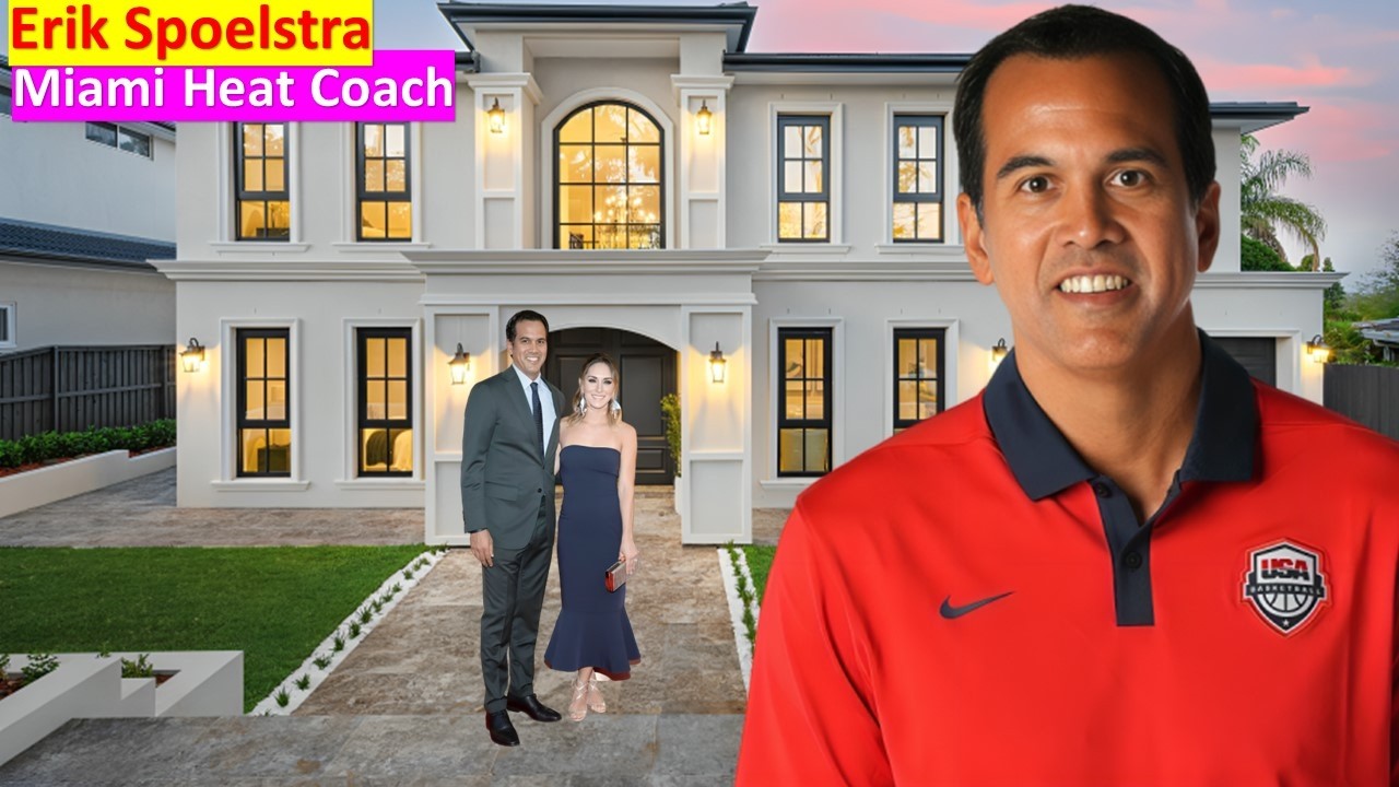 Coach Erik Spoelstra`s Wives, 3 Kids, Age, Career, Net worth, (American NBA Coach For Miami Heat)