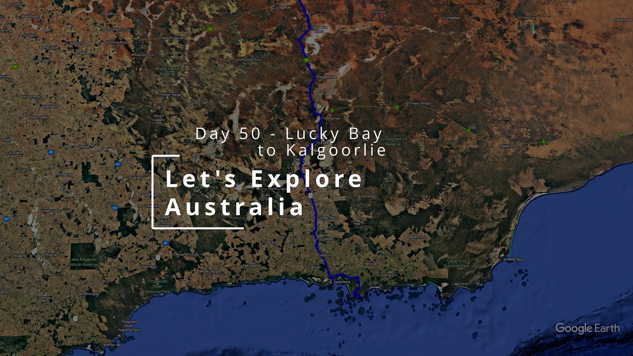 Let's Explore Australia - The Big Lap - Day 050 - Lucky Bay to Kalgoorlie