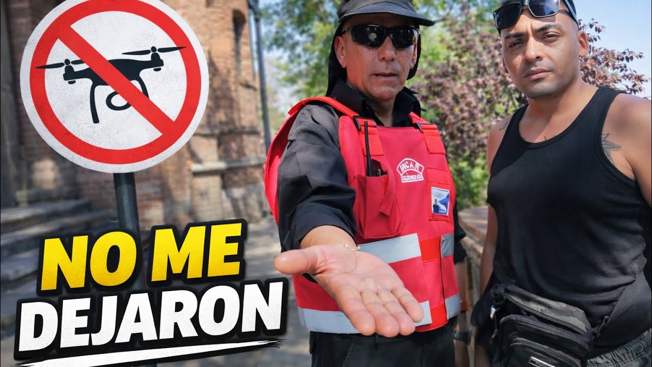 “No me dejaron volar el dron… pero igual lo logré 😳” Santiago Chile 🇨🇱