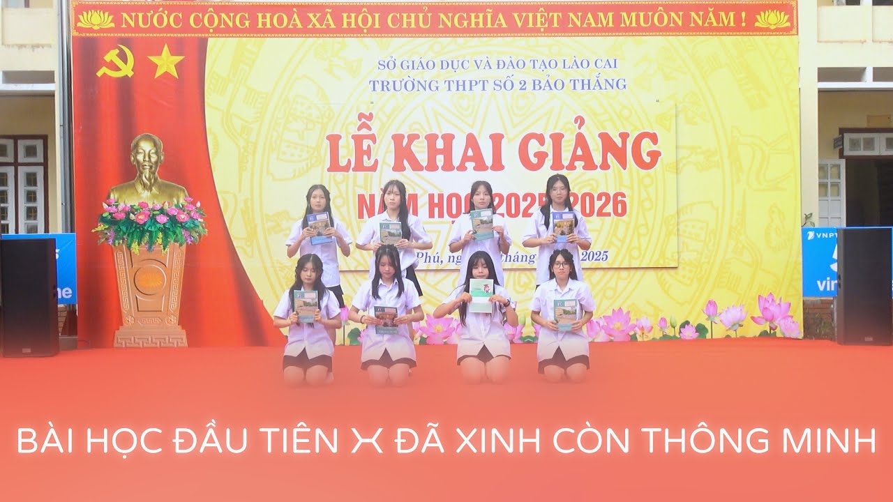 Nhảy Mashup 'Bài học đầu tiên' x 'Đã xinh còn thông minh'  | Trường THPT Số 2 Bảo Thắng