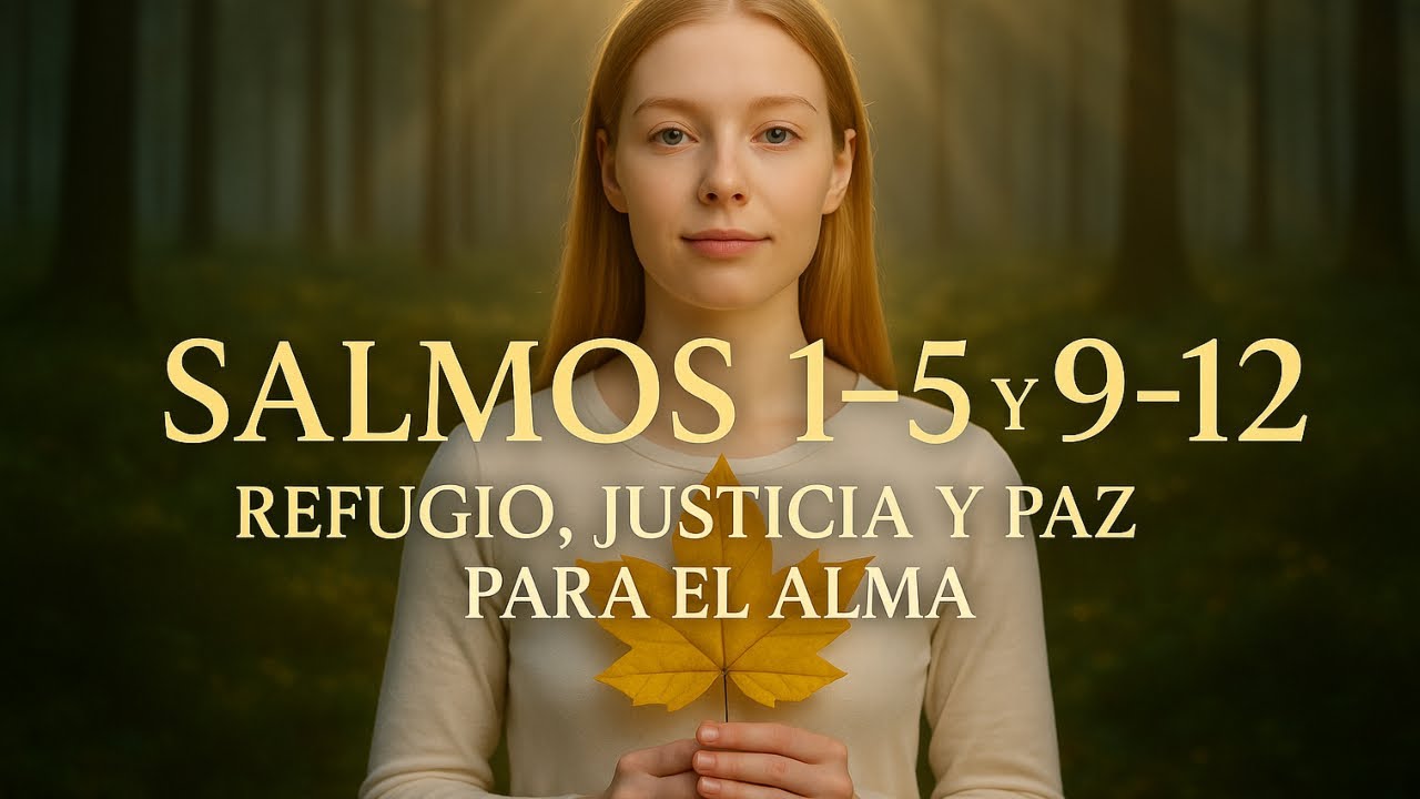 SALMOS 1–5 Y 9–12 CANTADOS – AURORA | REFUGIO, JUSTICIA Y PAZ PARA EL ALMA