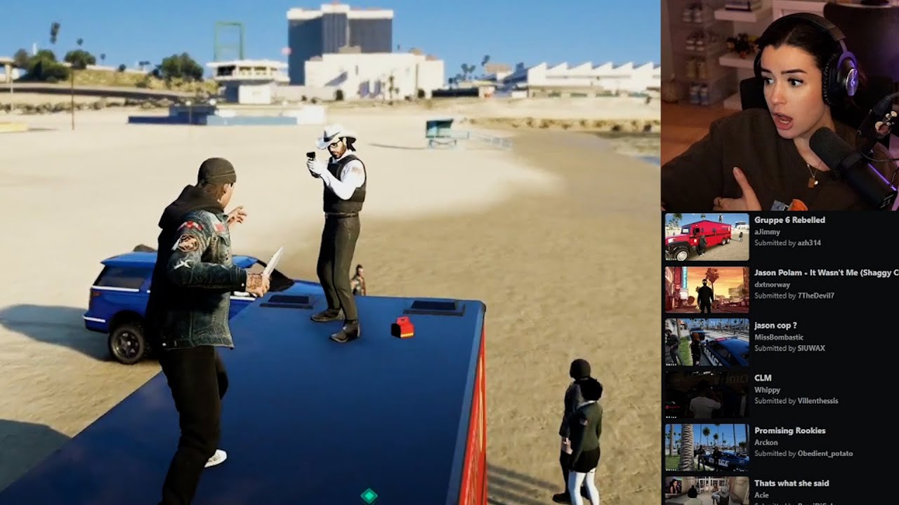 Nora Reacts to Some Hilarious GTA RP Clips and More | NoPixel 4.0