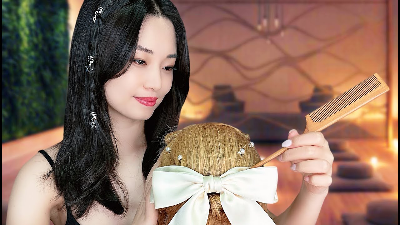 ASMR Doing Your Everyday Hairstyle