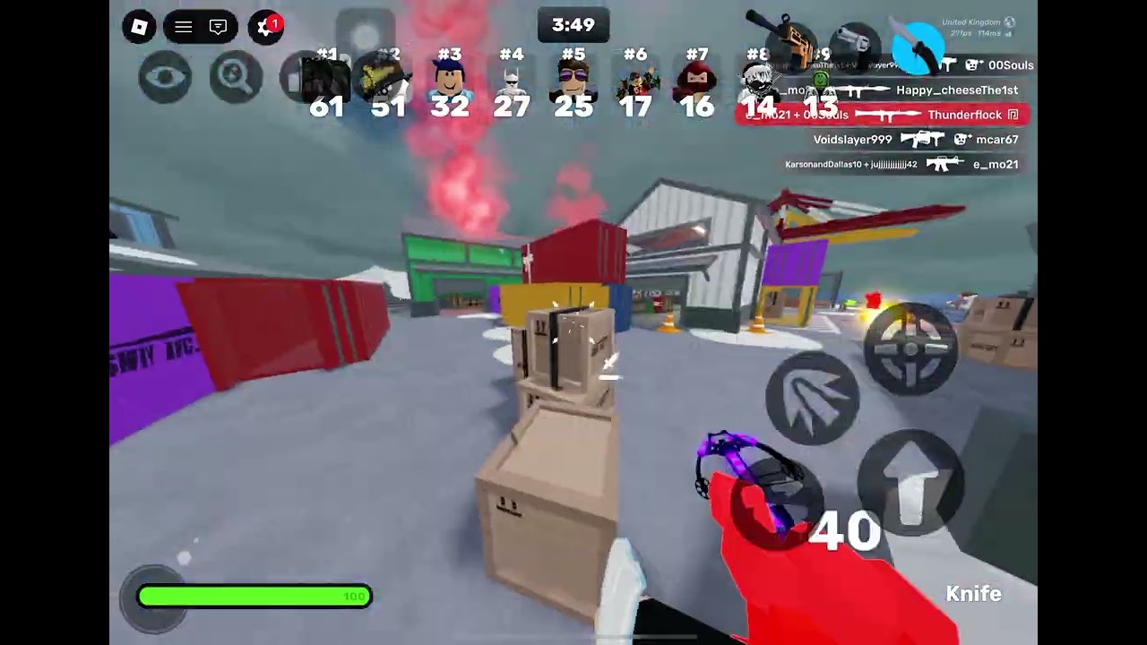 Knife only challenges