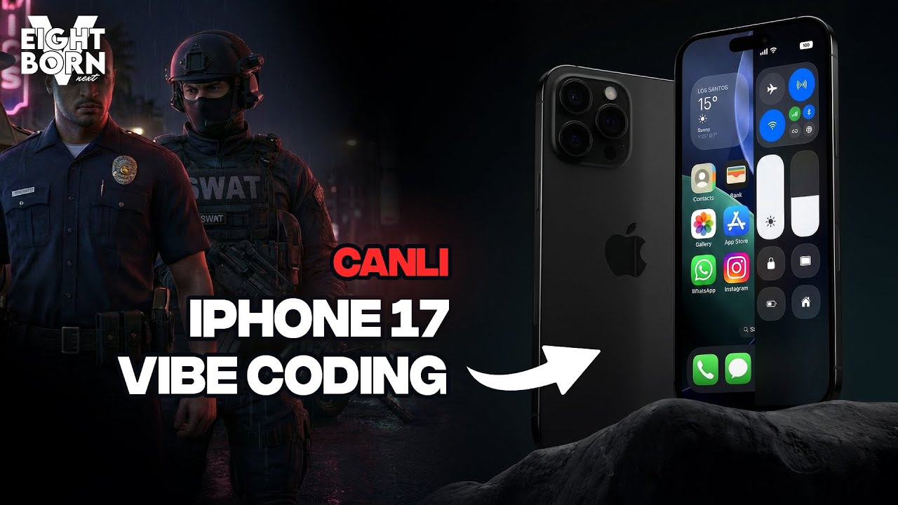FiveM'de iPhone yapıyoruz | Vibe Coding | EightbornV !dc !eightbornv !donate