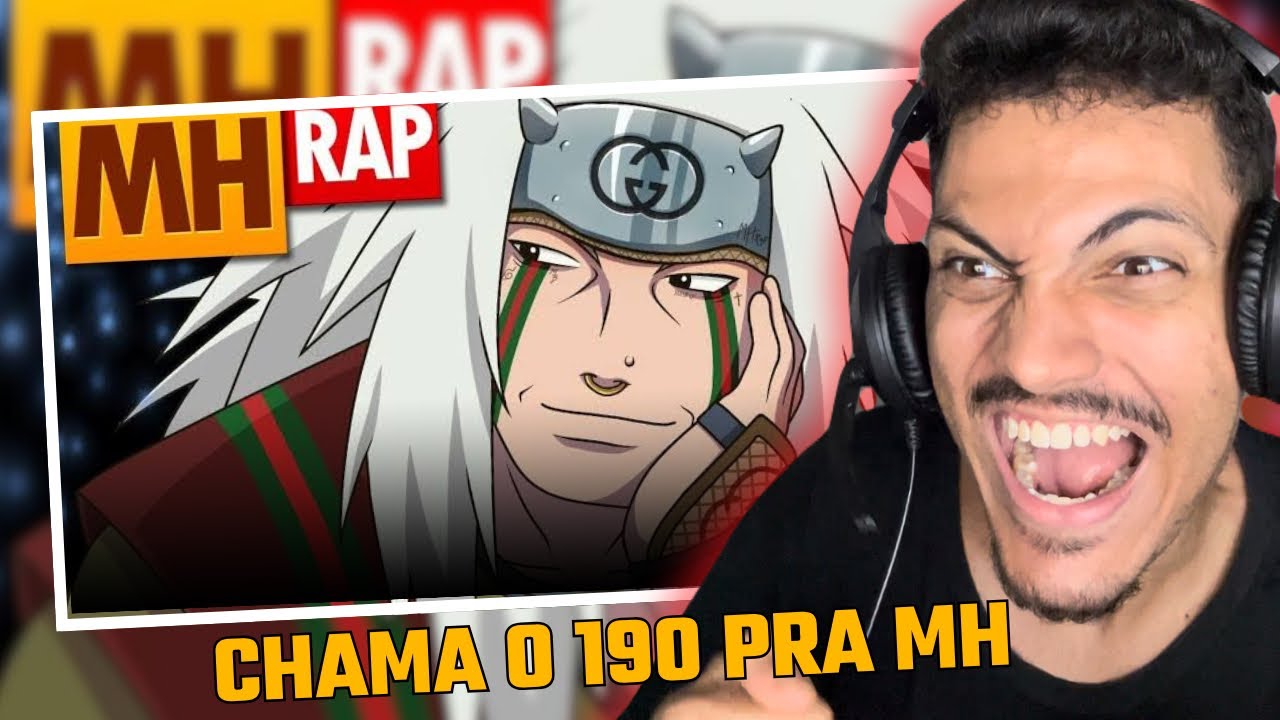 (LIGA PRO 190!) DÃOSUJO REAGE: Tipo Jiraya 🐸😈 (Naruto) | Style Trap | Prod. Sidney Scaccio | MHRAP