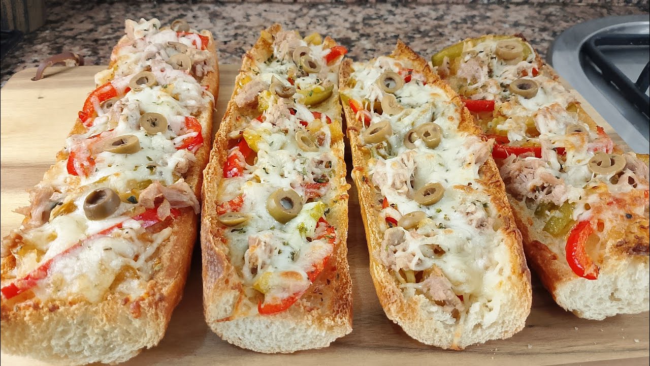 Tienes una barra de pan? Una brillante receta, solo en 10 minutos 🔥