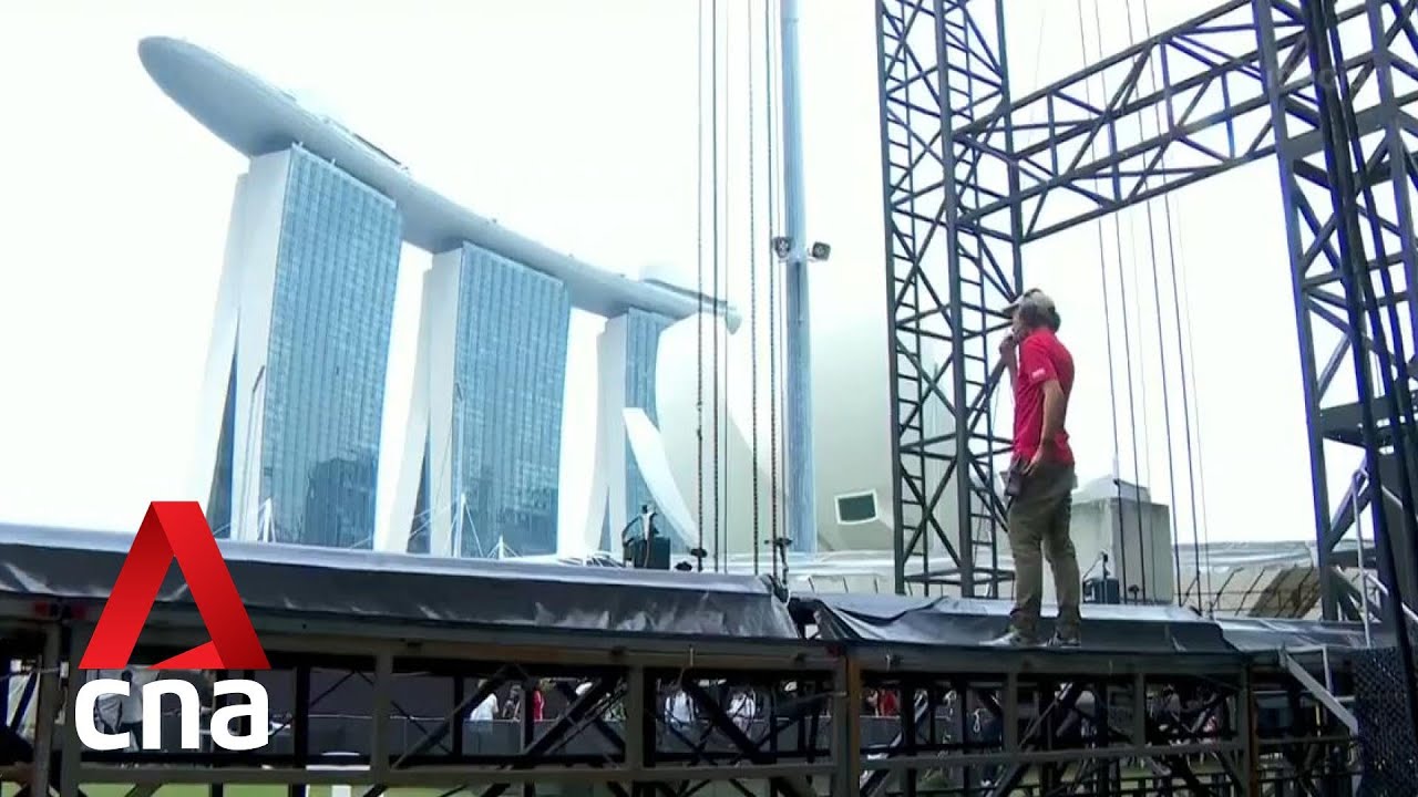 NDP 2022: Behind the scenes at last parade to be held at The Float @ Marina Bay
