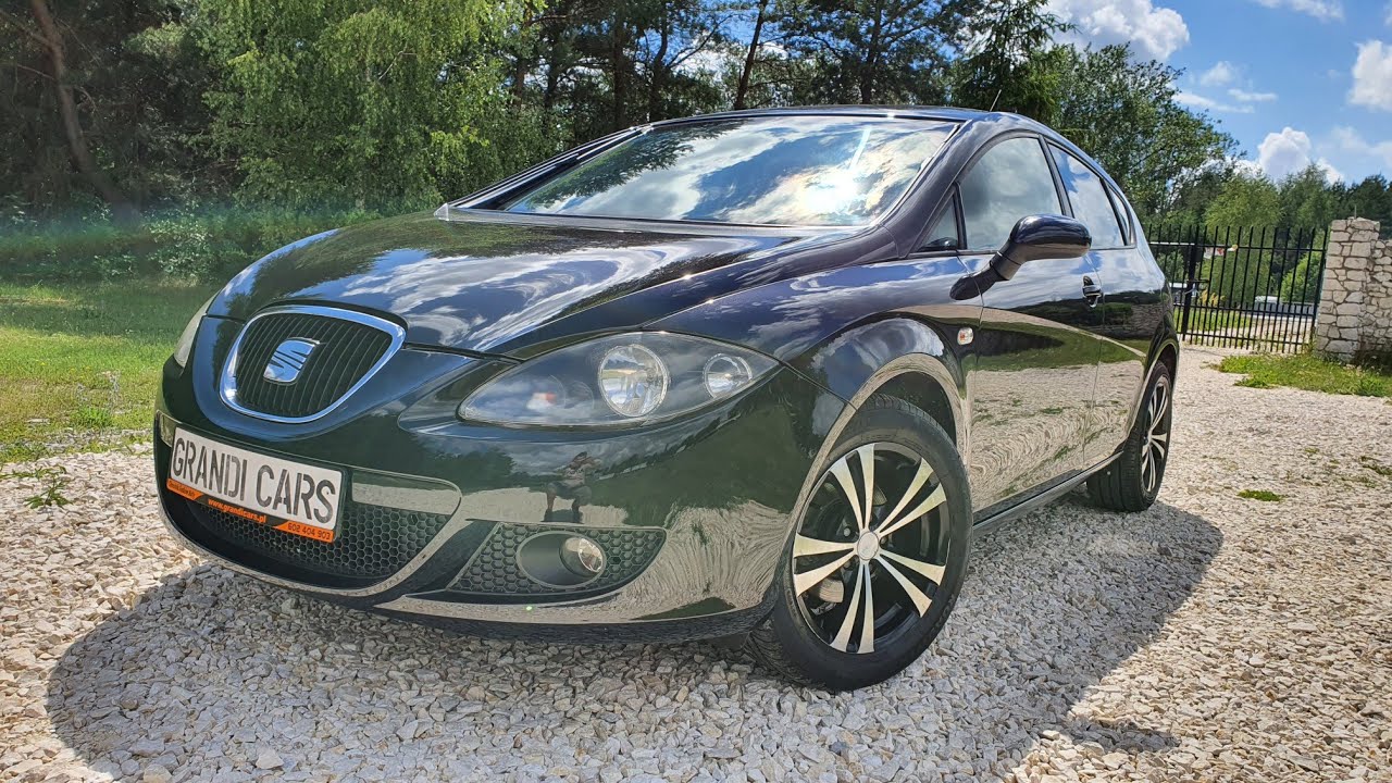 Seat Leon II 2007 1.6 MPI 102KM Stylance Prezentacja Samochodu