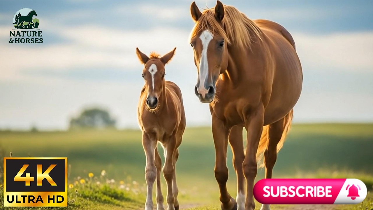 Wild Horses of the South American Highlands - 4K