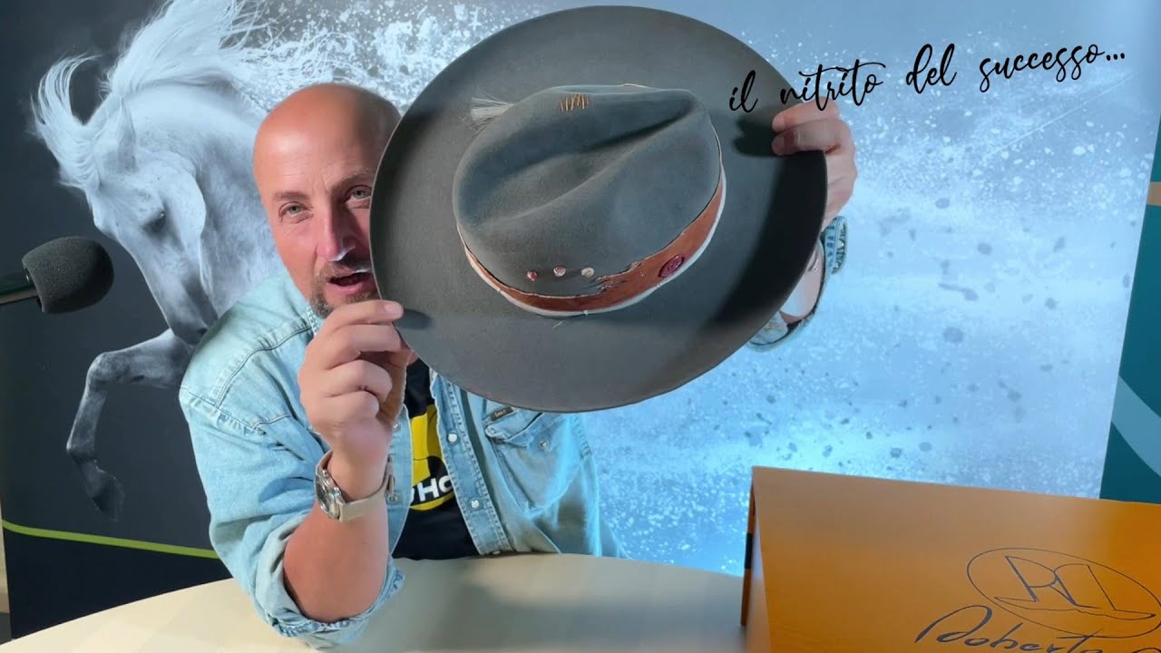Vi presento il mio nuovo cappello fatto a mano da Roberto Lucchi