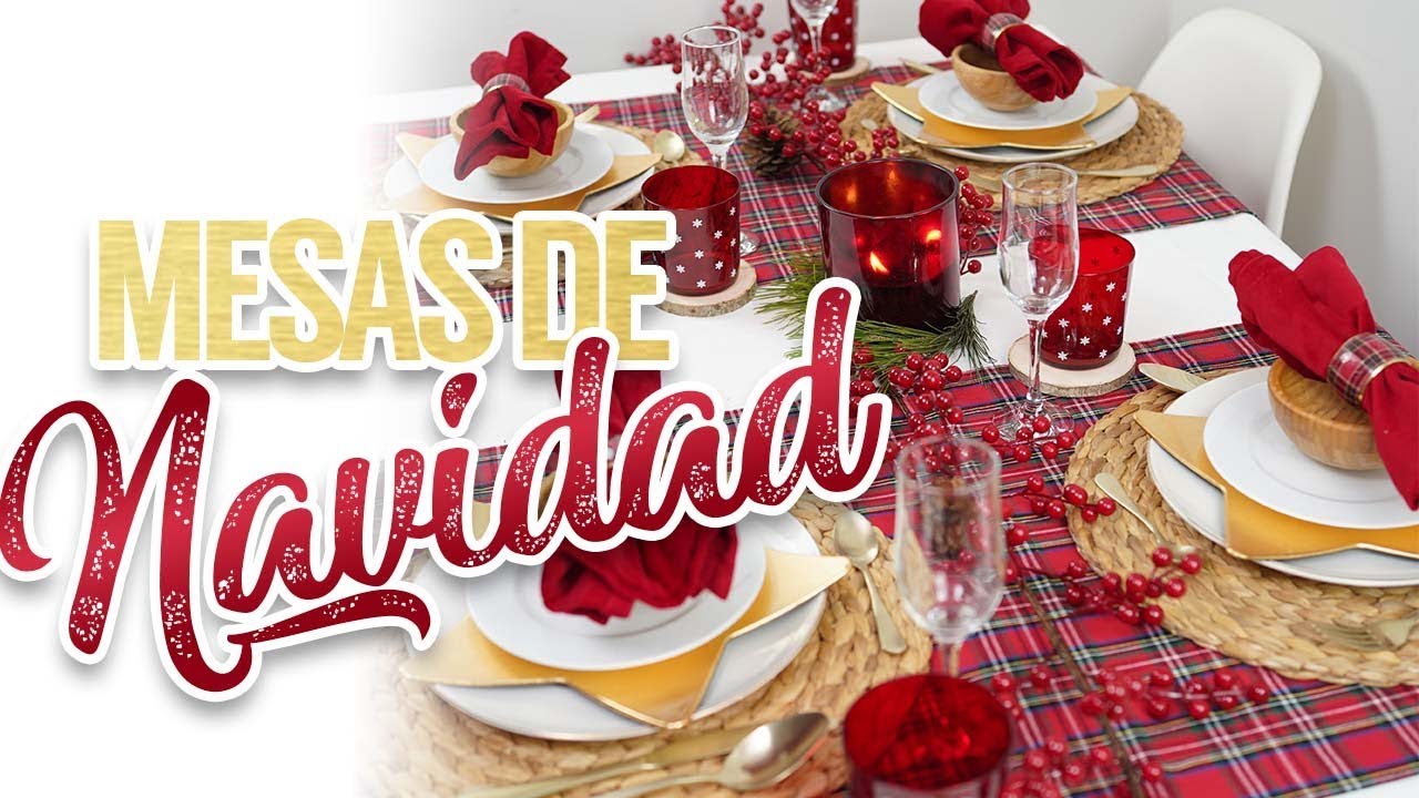4 Mesas de Navidad | 2019 | Decoración