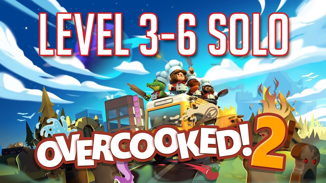 Overcooked 2 - 3-6 World Record | Score : 2032 - Solo