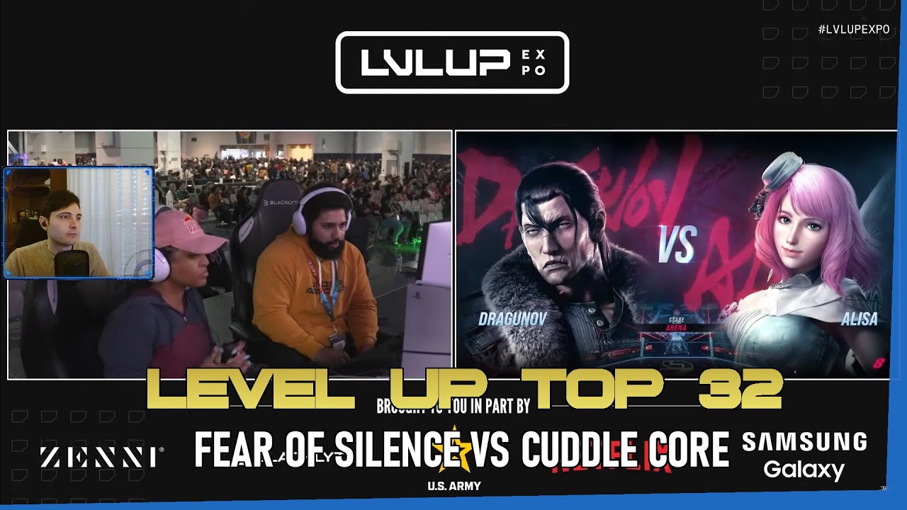 Dragunov Main Reacts to Fear Of Silence vs Cuddlecore - LVL UP EXPO 2025