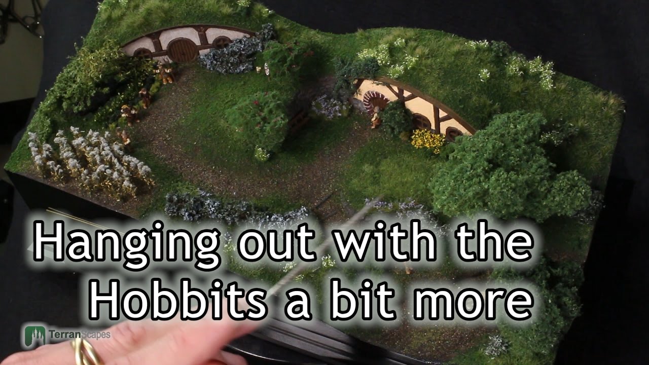 Hobbit Shire Diorama at 15mm Scale - part 2