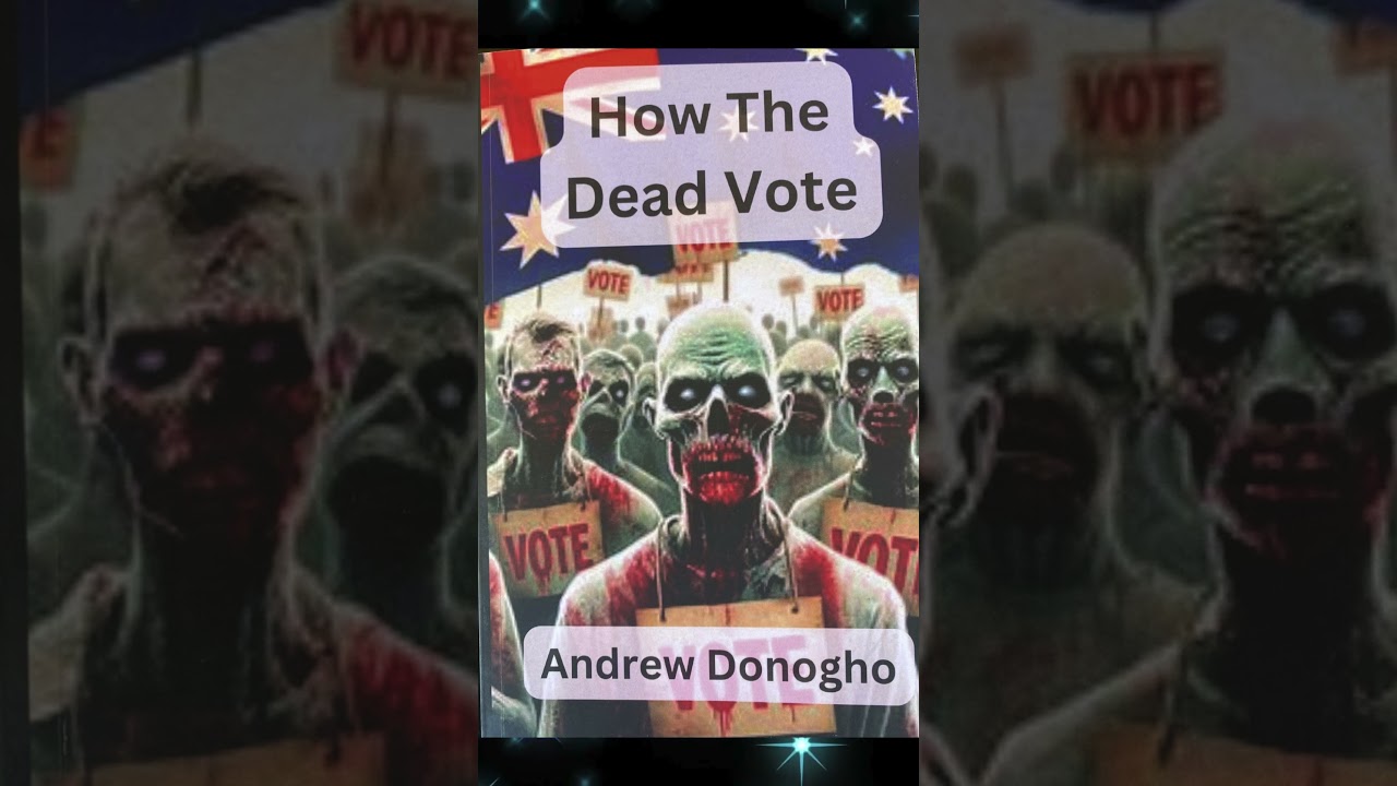 How The Dead Vote by Andrew Donogho book review #booktube #politicalsatire #booktok #election