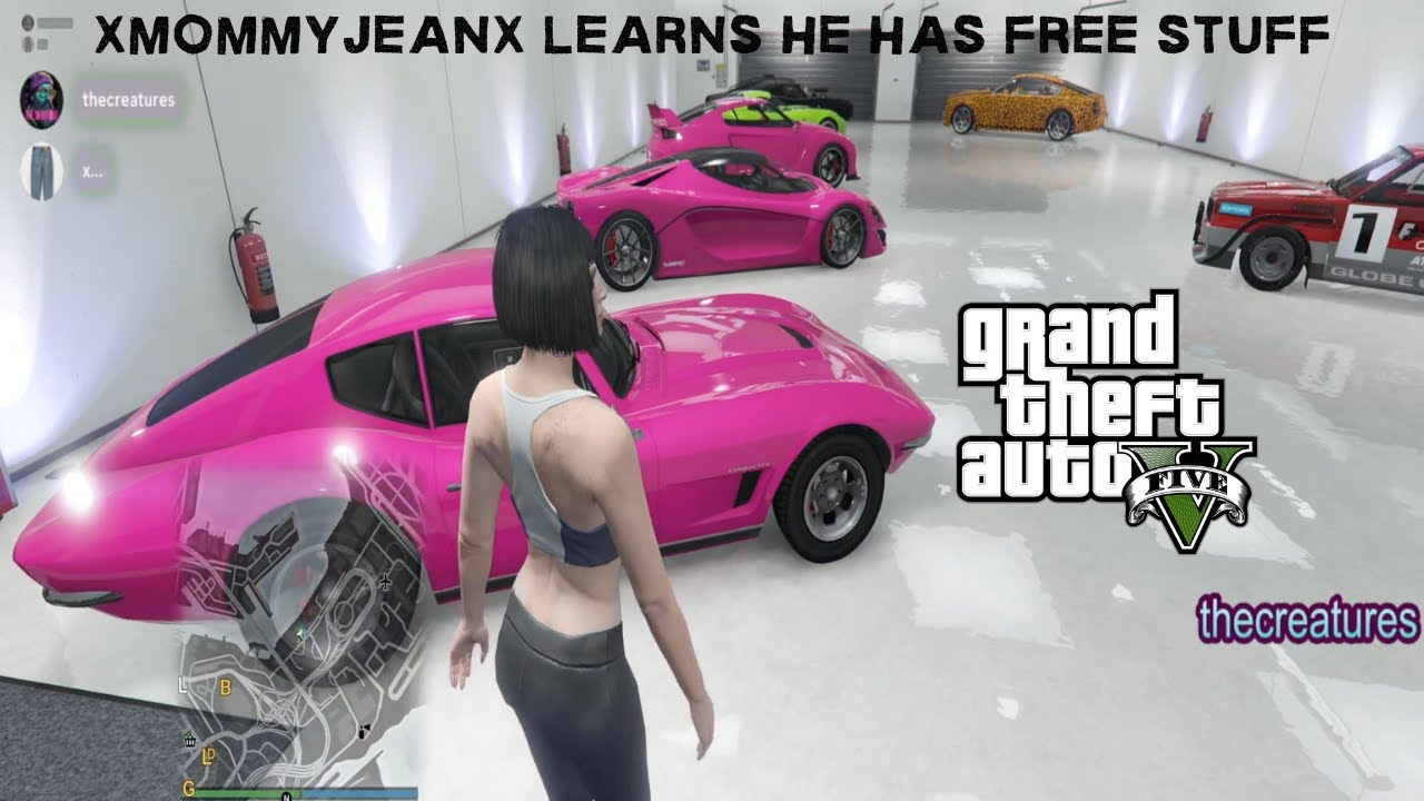 Grand Theft Auto 5 - xmommyjeanx learns he has free stuff