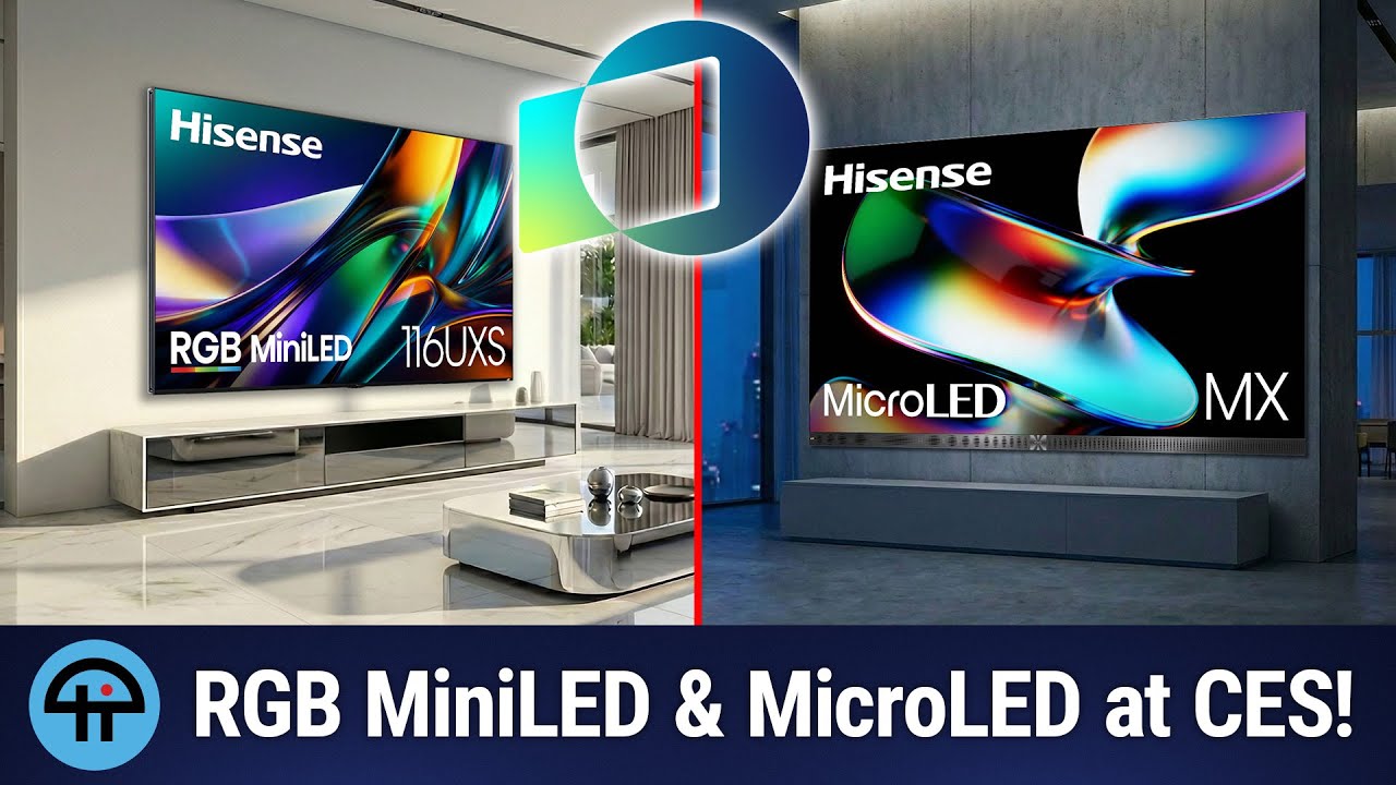 LCD TVs Got a Crazy Upgrade: RGB Mini & Micro LED
