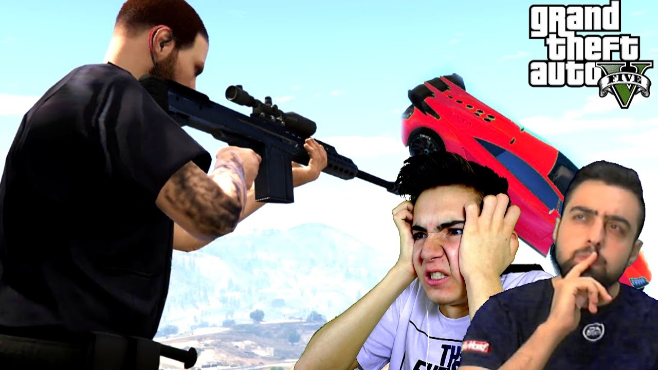 Verin Adamıma Sniperı | 4 Kişi Gta 5