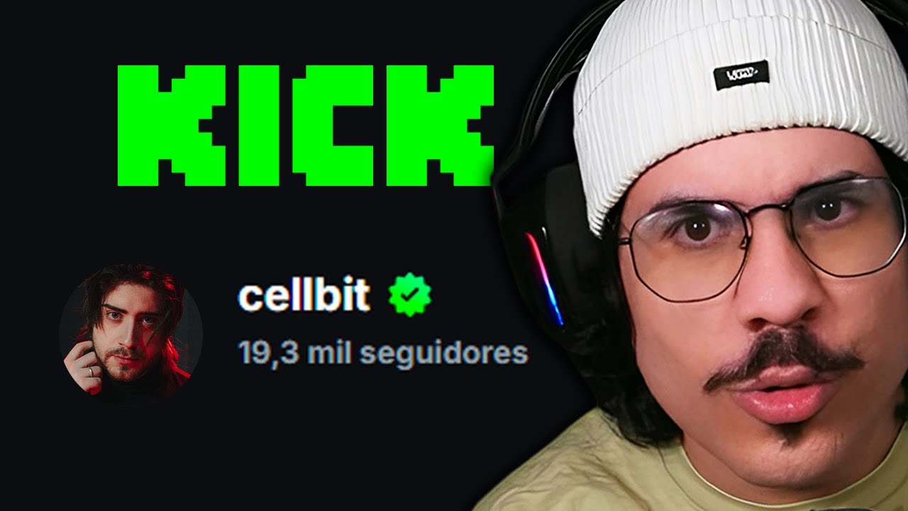 A TRETA DO CELLBIT FAZER LIVE NA KICK