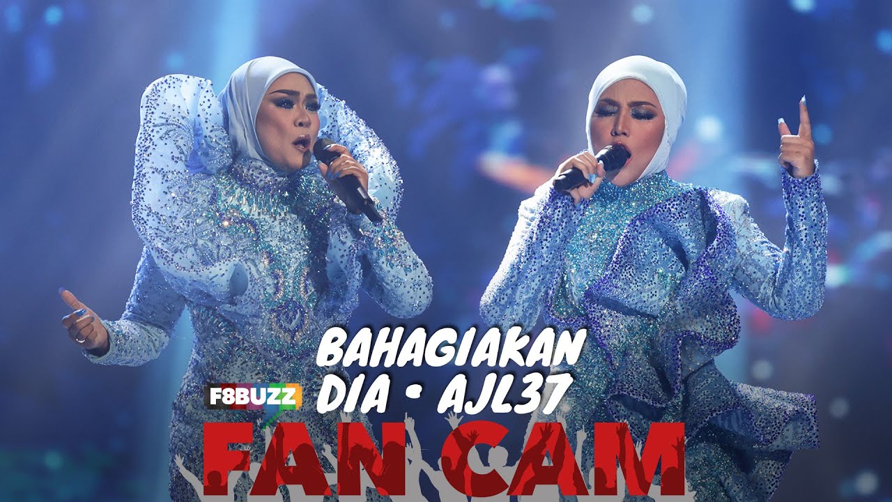 Liza Hanim & Shila Amzah • BAHAGIAKAN DIA • AJL37 • F8Buzz Fan Cam