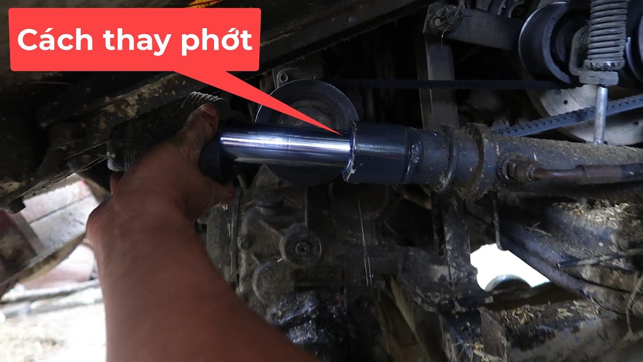 Cách thay phớt ty hàm gặt kubota dc70