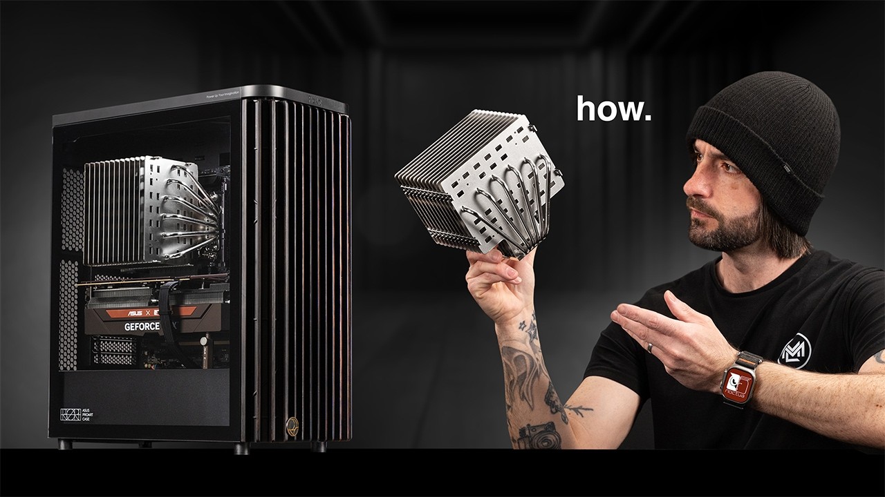 Этот безвентиляторный кулер для процессора меня просто поразил... | Noctua NH-P1 Тихая и компактн...