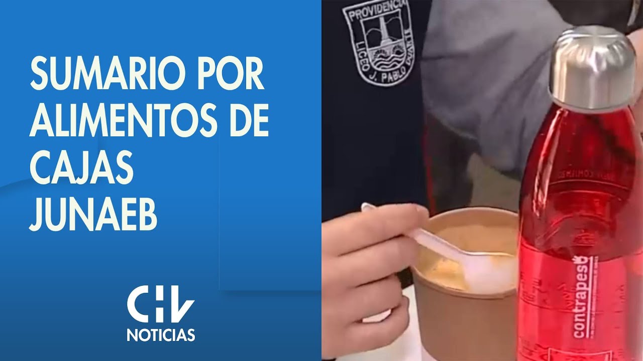 Contraloría inició sumario contra Junaeb por calidad nutricional de canastas de alimentos