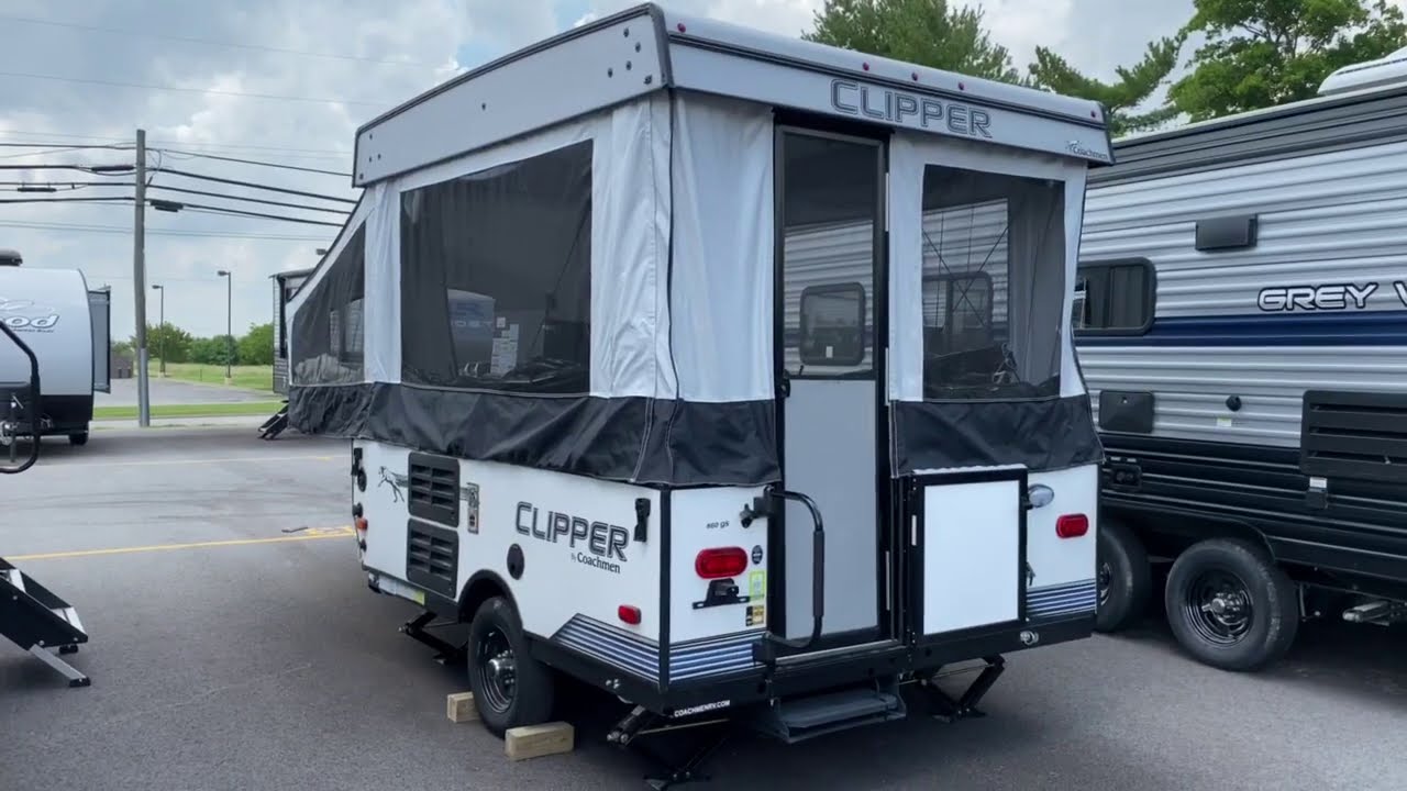 ПРОДАНО. Обзор автоприцепа-кемпера Coachmen Clipper 860 QS Pop Up 2020 года выпуска, Tri State RV...