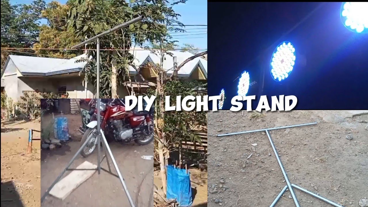 MAKING DIY LIGHT STAND | GOODS NA FOR EVENT | GLSS