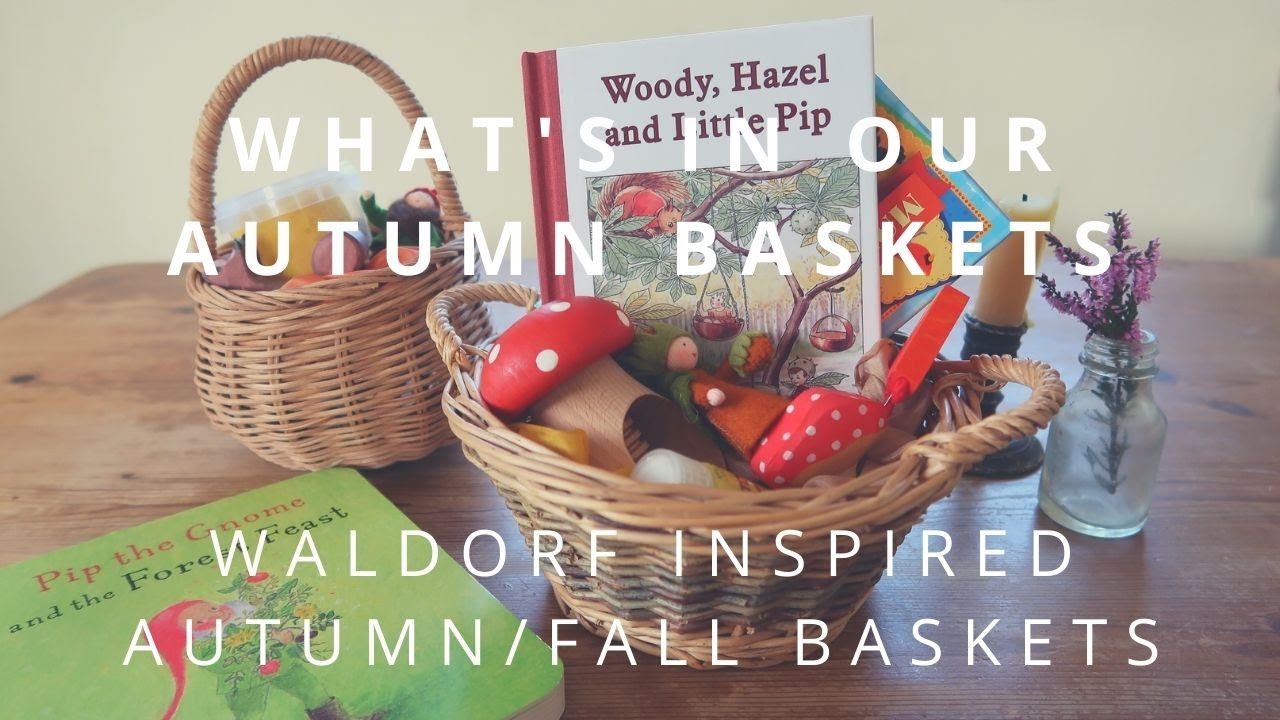 Creating an Autumn/ Fall Basket for Toddlers // Waldorf inspired feat wooden toys…