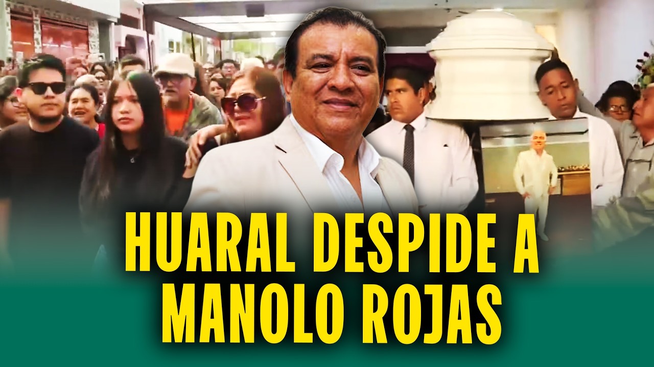 As&iacute; reaccionaron amigos y familiares al despedirse de Manolo Rojas desde Huaral