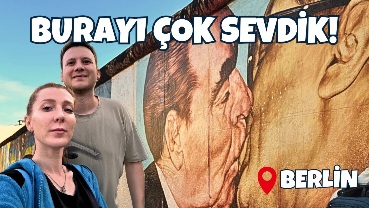 BERLİN Vlog - Gezilecek Yerler ve Sokak Lezzetleri 🇩🇪