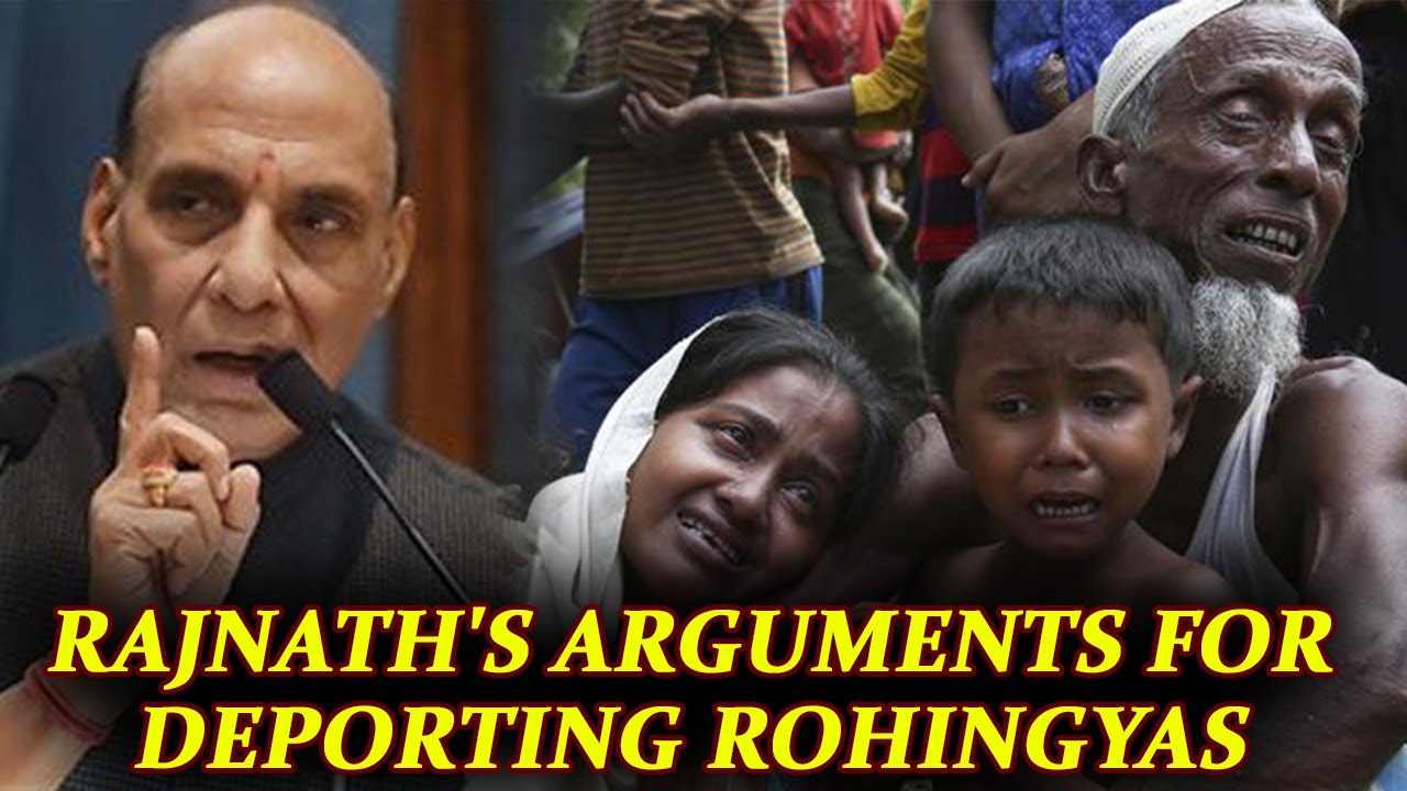 Rohingya Crisis: Rajnath asks why Rohingyas can't be deported when possible | Oneindia News