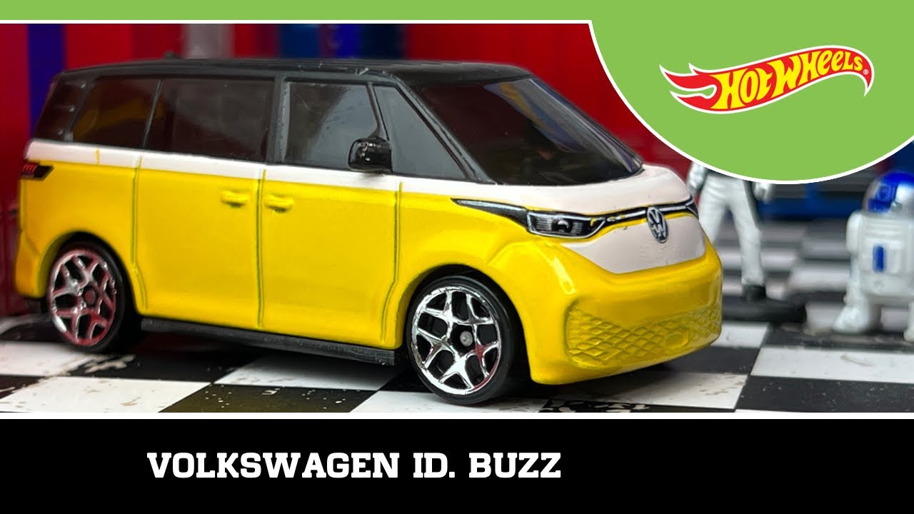 Unboxing Volkswagen ID. Buzz Hot Wheels 1/64&egrave;me Lot L 2023
