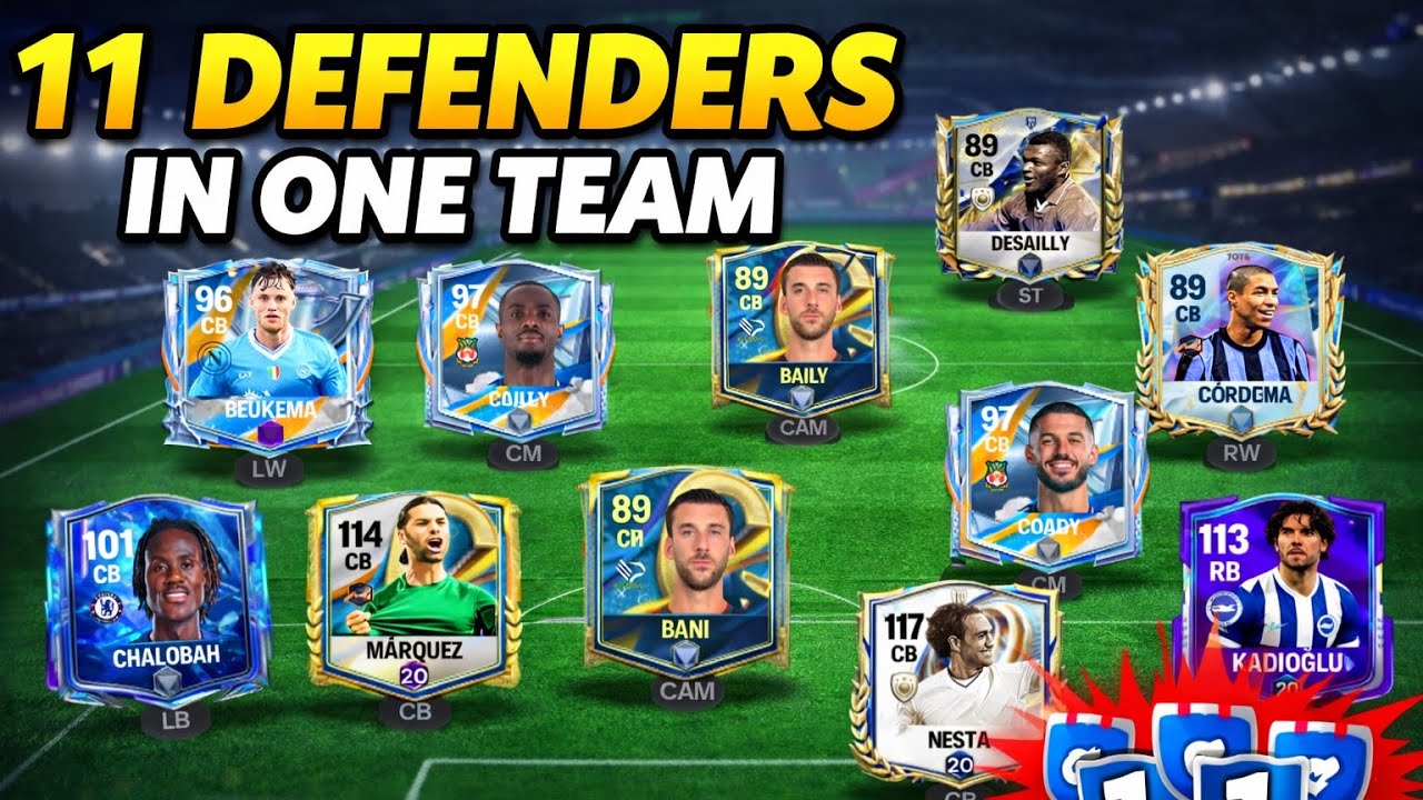ONLY DEFENDERS PLAYING IN TEAM!!😱 WHAT HAPPENS IN THE END? 