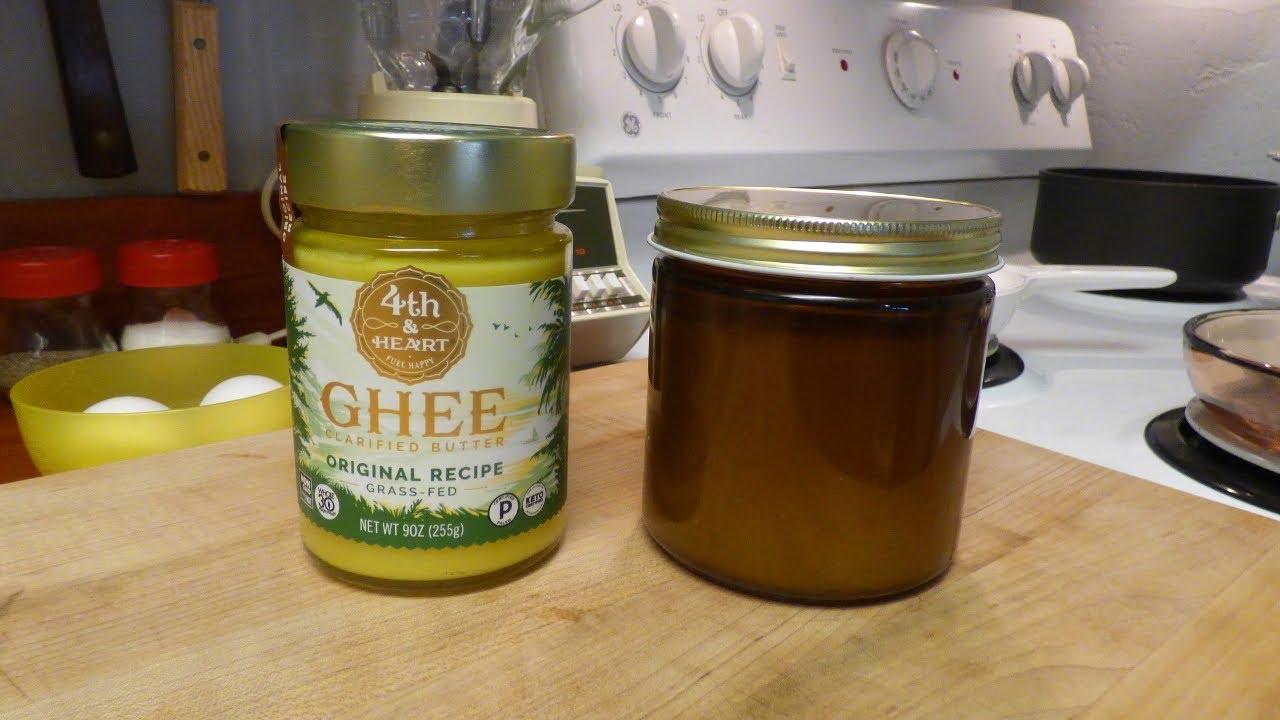 4th & Heart Ghee vs Homemade Ghee - Best store-bought Ghee I've tried