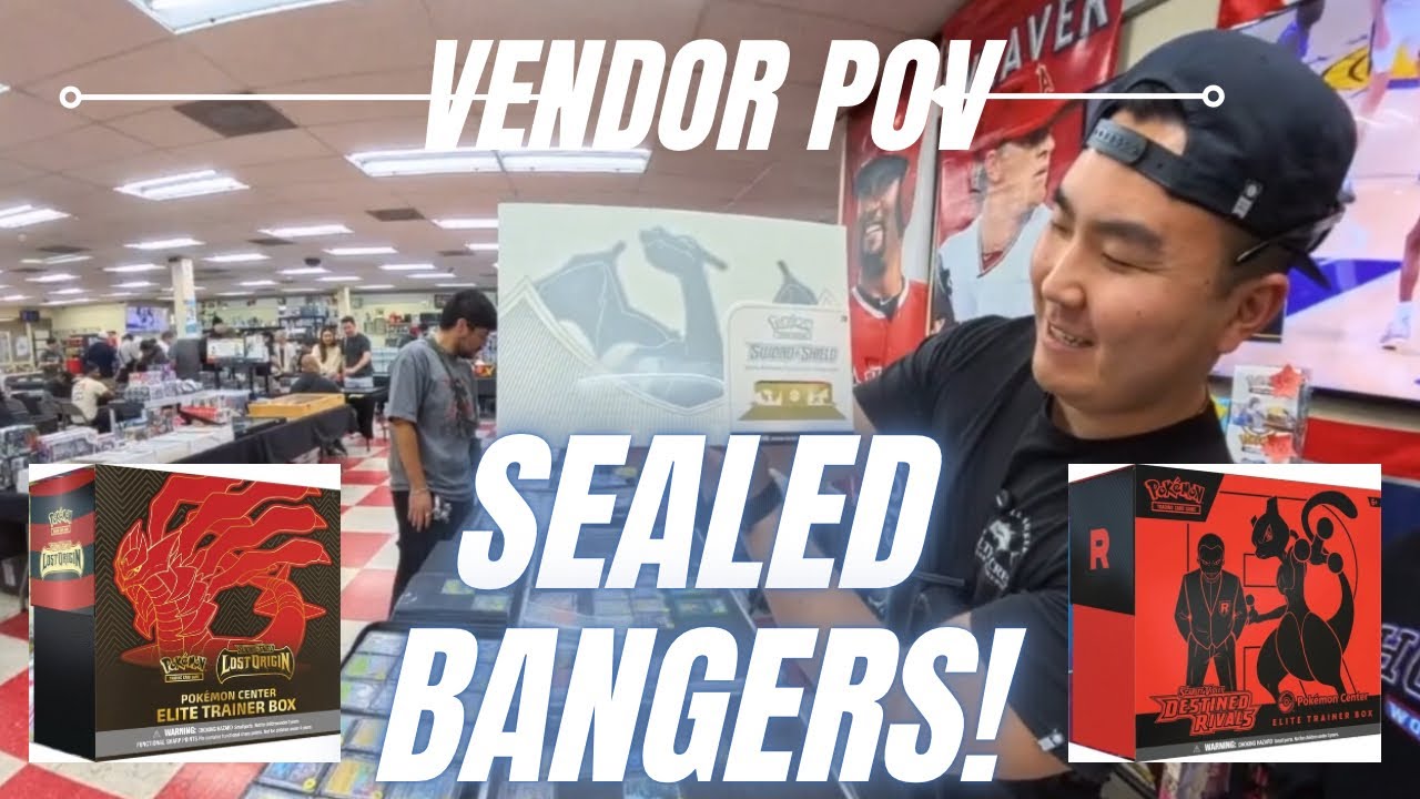 TWO POKÉMON Card Shows in ONE! - Premier Card Show - Pokémon Vendor POV