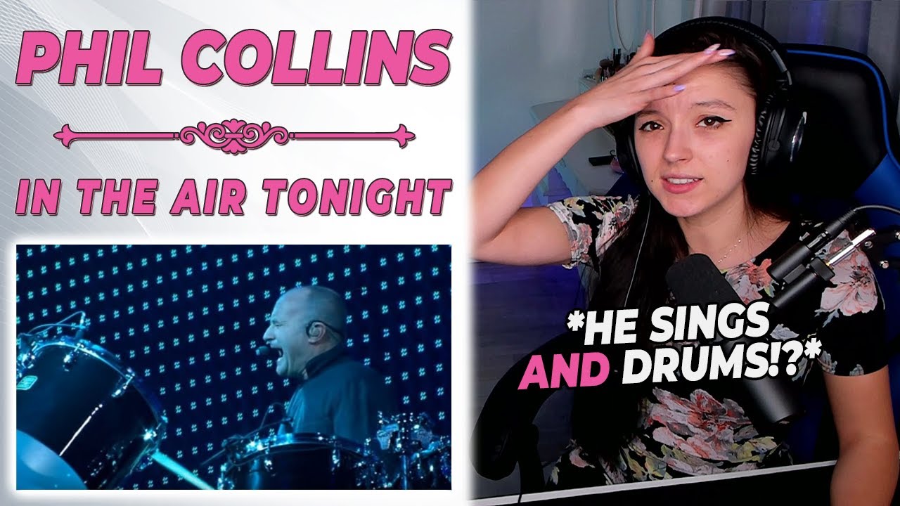 Phil Collins - In The Air Tonight LIVE HD | First Time Reaction