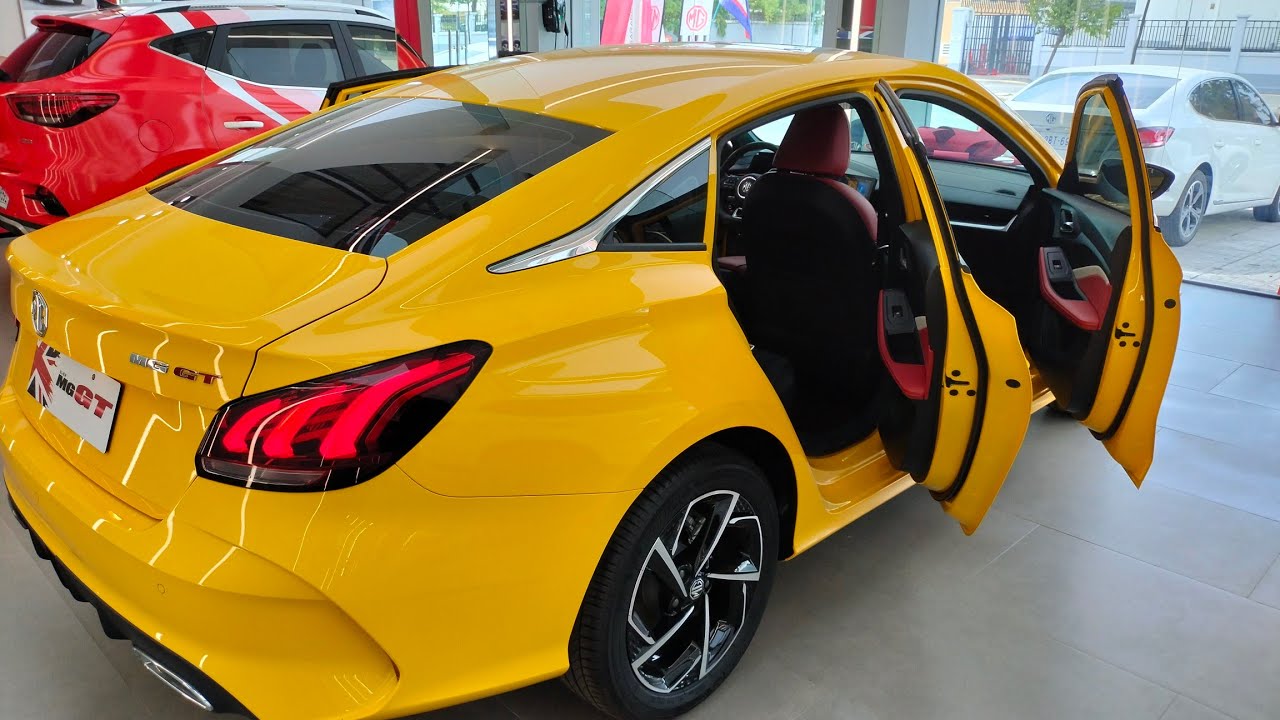 2023 MG GT - All new - Yellow Color | exterior and interior