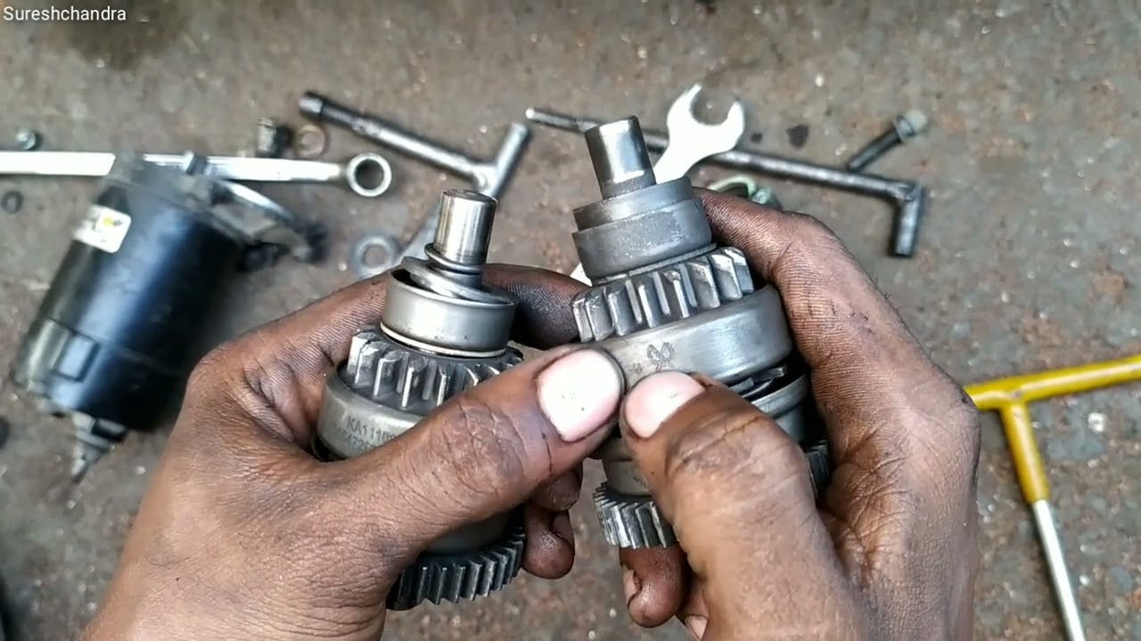 Self-Starter Motor Bendix Problem 4stock Bajaj Auto Rickshaw