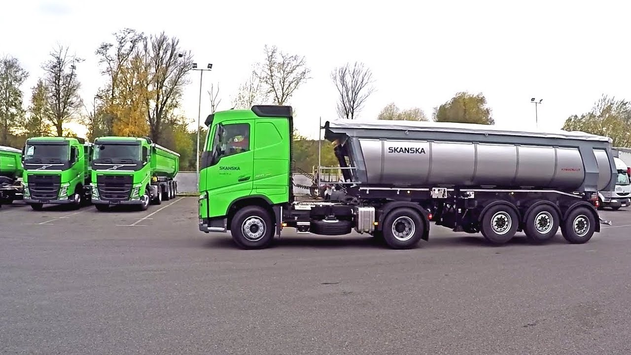 Volvo trucks for Skanska