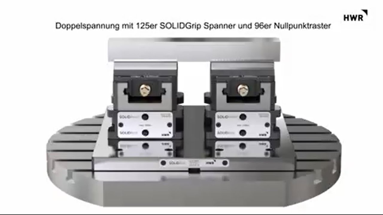 Hidkom  HWR 5 eksen CNC eşmerkezli kurt dişli mengene