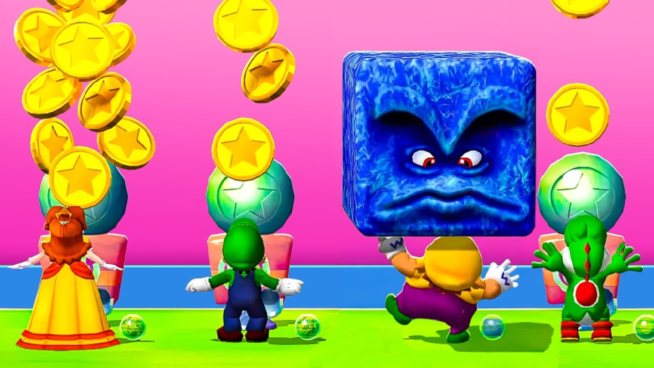 We played EVERY Luck Minigame in Mario Party. It was brutal.