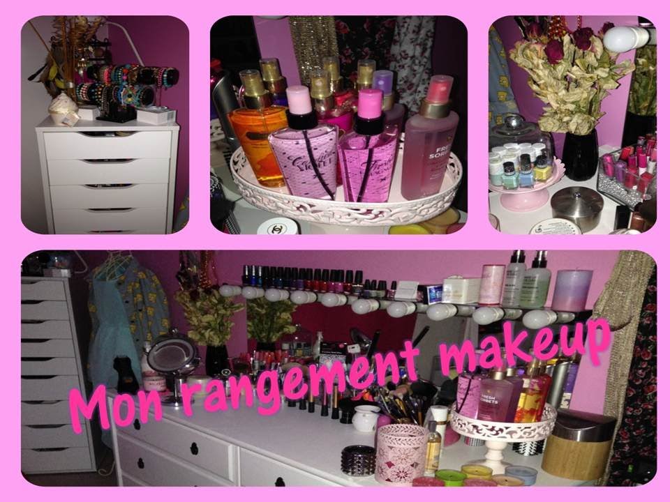 Mon rangement makeup !